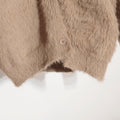 V-Neck Loose Mohair Cardigan - DippedShop Wholesale - #1939