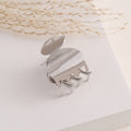 Simple Geometric Gold Plated Mini Hair Claw MK2MBEP6W6HCP380