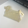 Hollow Puppy Shape Acetate Hair Combs MK2PPM6CT5CB41