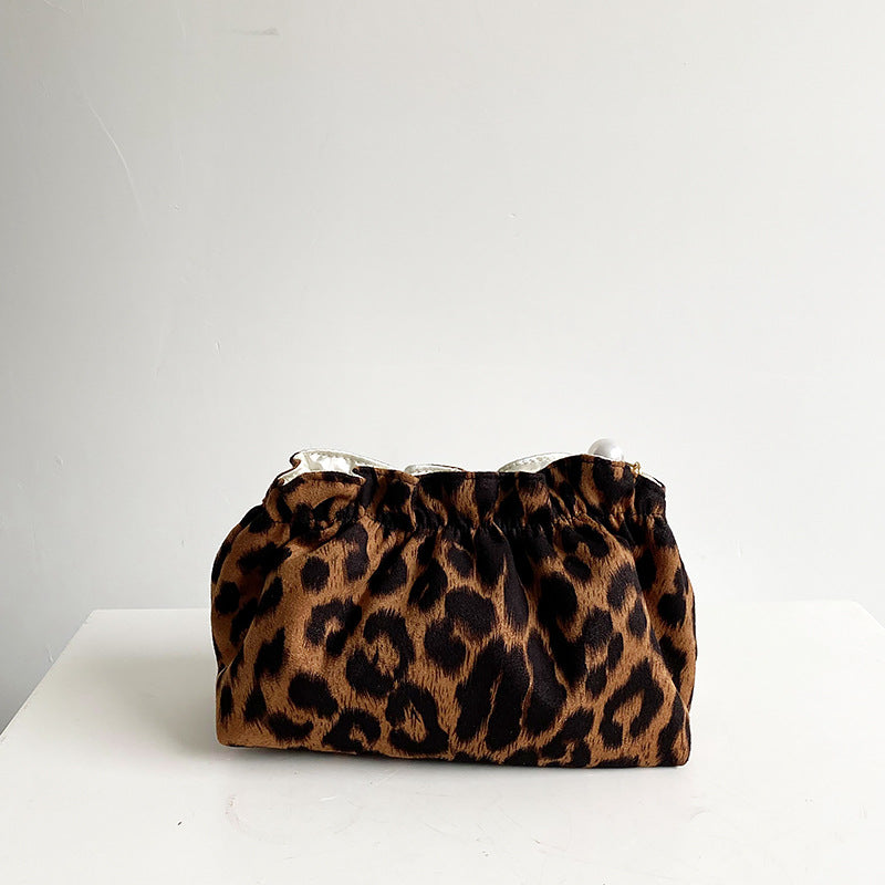 Vintage Leopard Cosmetic Bag - DippedShop Wholesale - #2963