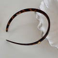 Retro Leopard Pattern Gold Bean Decor Headband 6W6HBD400