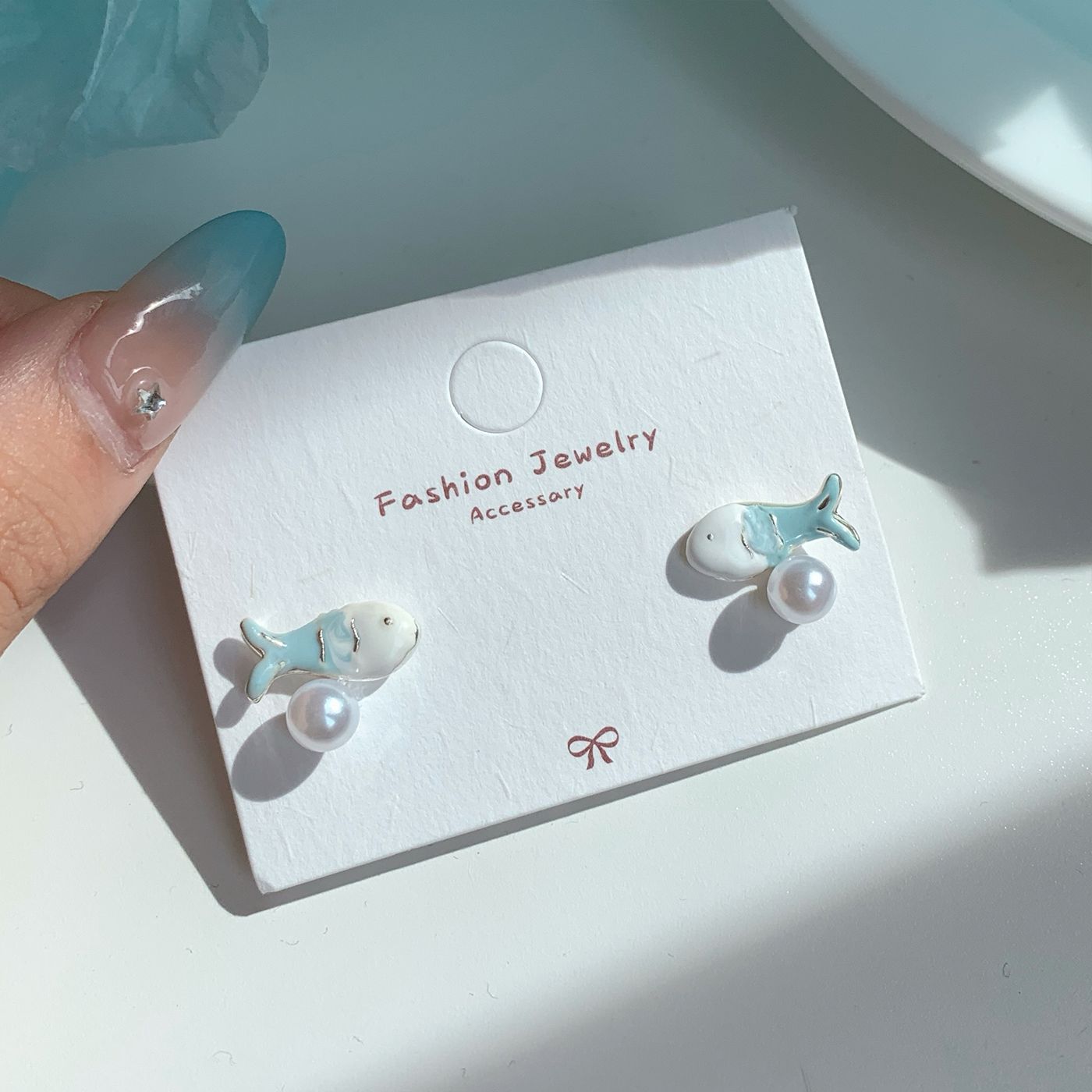 Sea Shell Stud Earrings - DippedShop Wholesale - #9011