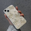 3D Bowknot Pearl Phone Case - DippedShop Wholesale - #2163