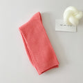 Minimalist Solid Color Scrunch Crew Socks 6W8FSO668