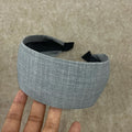 Minimalist Solid Color Fabric Wide Headband 6W6HBD294