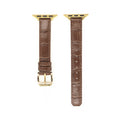 Slim Solid Color Leather Watch Band 6W6JWA124