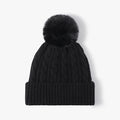 Cable Knit Pompom Beanie - DippedShop Wholesale - #6531