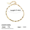 Minimalist Gold Snake Chain Bracelet - DippedShop Wholesale - #7571