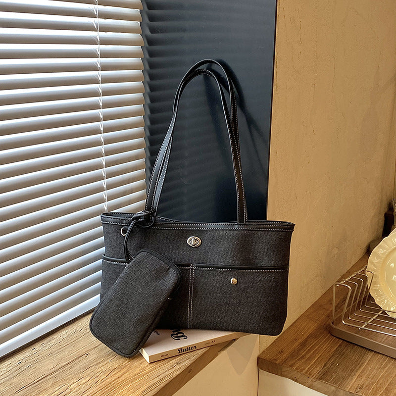Casual Large Capacity Versatile Shoulder - DippedShop Wholesale - #2691