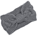Bowknot Cable Knit Turban Headband - DippedShop Wholesale - #9715