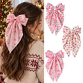 Christmas Snowflake Hair Scrunchie - DippedShop Wholesale - #4595