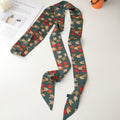 Retro Leopard Print Silk Scarf 6W6NSI218