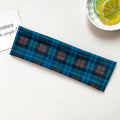 Retro Plaid Elastic Headband - DippedShop Wholesale - #9171
