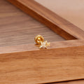 Elegant Gold Plated Sunflower - DippedShop Wholesale - #1651