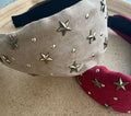 Vintage Star Rivet Non Slip Wide Headband MK2SPM6W6HBD39