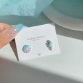 Sea Shell Stud Earrings - DippedShop Wholesale - #5619