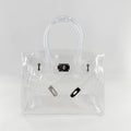 Jelly Clear Tote Stadium Approved Shoulder Bag 6W10BBG2123
