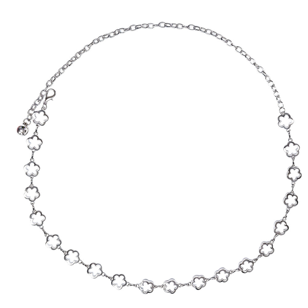 Stylish Hollow Flower Chain Wa - DippedShop Wholesale - #4707