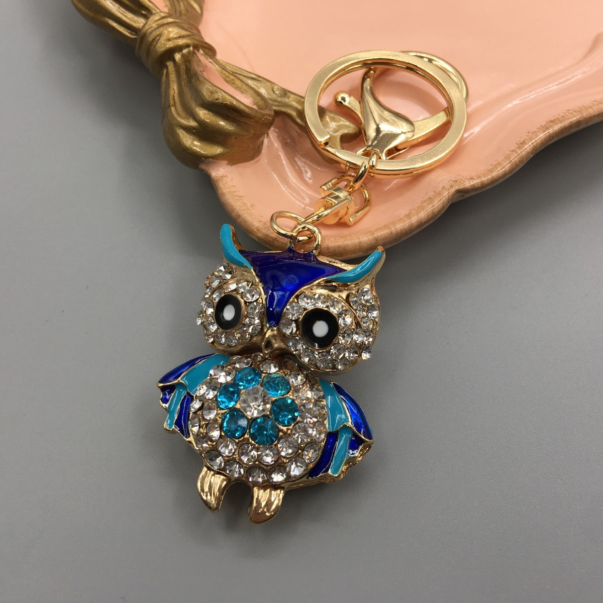 Owl Pendant Bag Charm - DippedShop Wholesale - #8883
