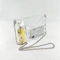 Fashion Clear PVC Envelope Clutch Shoulder Bag 6W10BBG2119