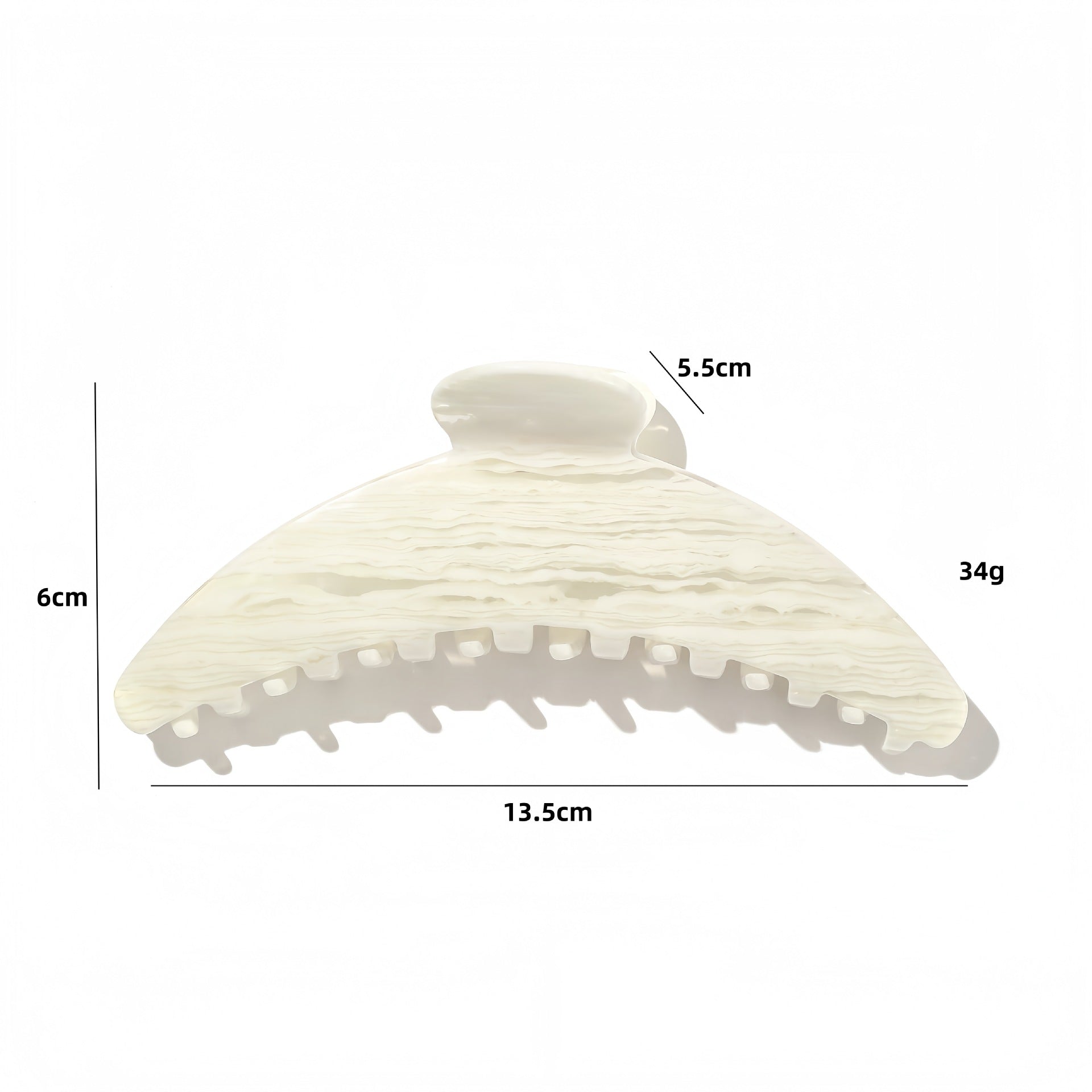 Trendy Durable Extra Large Acetate Hair Claw 8AS6HCP265T
