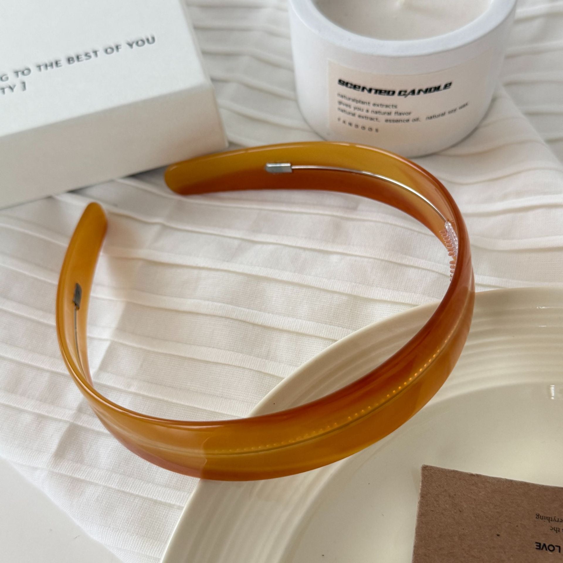 Vintage Acetate Teeth Headband - DippedShop Wholesale - #3699