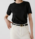 Trendy Solid Color Adjustable Leather Waist Belt 6W6JBT149