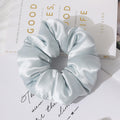 Minimalist Solid Color Puff Hair Scrunchies 6W6HSR331