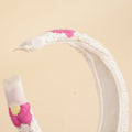 Hippie Floral Knitted Headband - DippedShop Wholesale - #4691