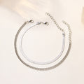 Minimalist Gold Plated Double - DippedShop Wholesale - #8803