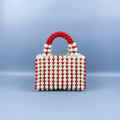Vintage Pearl Beaded Tote - DippedShop Wholesale - #5907