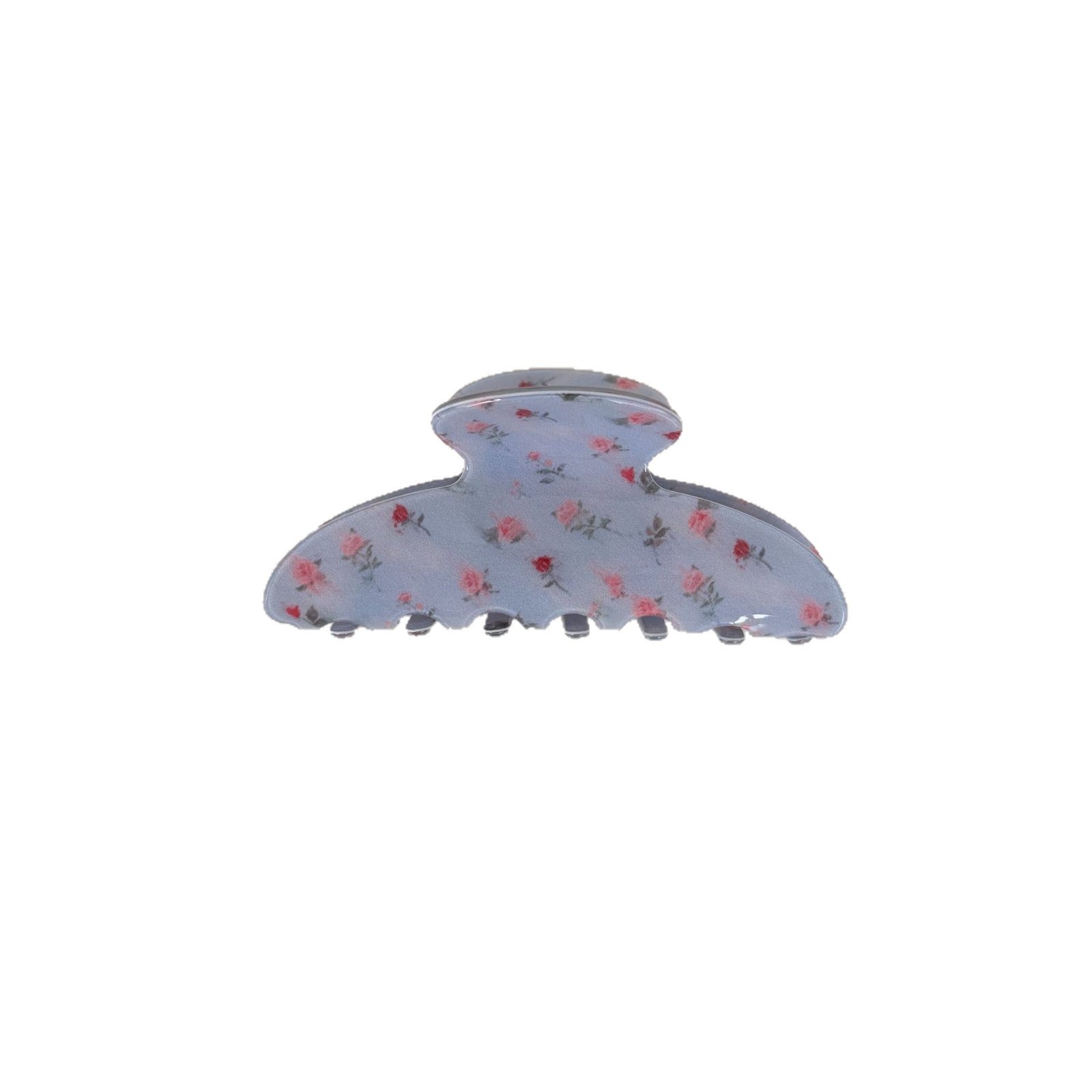 Flower Print Hair Claws - DippedShop Wholesale - #9315