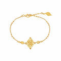 Vintage Rhinestone Star Moon Bracelet - DippedShop Wholesale - #1763