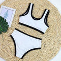 Color Block Sporty Bikini - DippedShop Wholesale - #0307