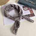 Vintage Floral Print Neckerchief Head Scarf MK2BW6W6NSI16