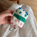 Chic Floral Print Quilted Shell Coin Purse 6S10BWB148
