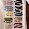 Minimalist Oval Hair Clip - DippedShop Wholesale - #2131
