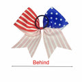Trendy American Flag Pattern Thin Stretchy Hair Tie 8BK6HSR20T