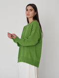 Solid Loose Sweater - DippedShop Wholesale - #7219