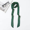 Retro Leopard Print Silk Scarf 6W6NSI218