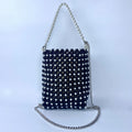 Handmade Pearl Beaded Handbag - DippedShop Wholesale - #7251