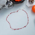 Halloween Gothic Pendant Blood Drop Layered Necklace 6W6JNC612