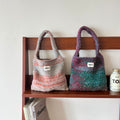 Ombre Knit Shoulder Bag - DippedShop Wholesale - #7811