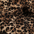 Leopard Print Lapel Sleepwear Set - DippedShop Wholesale - #7715