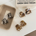 Vintage Tortoise Shell Textured Mini Claw Clip 6W6HCP1285