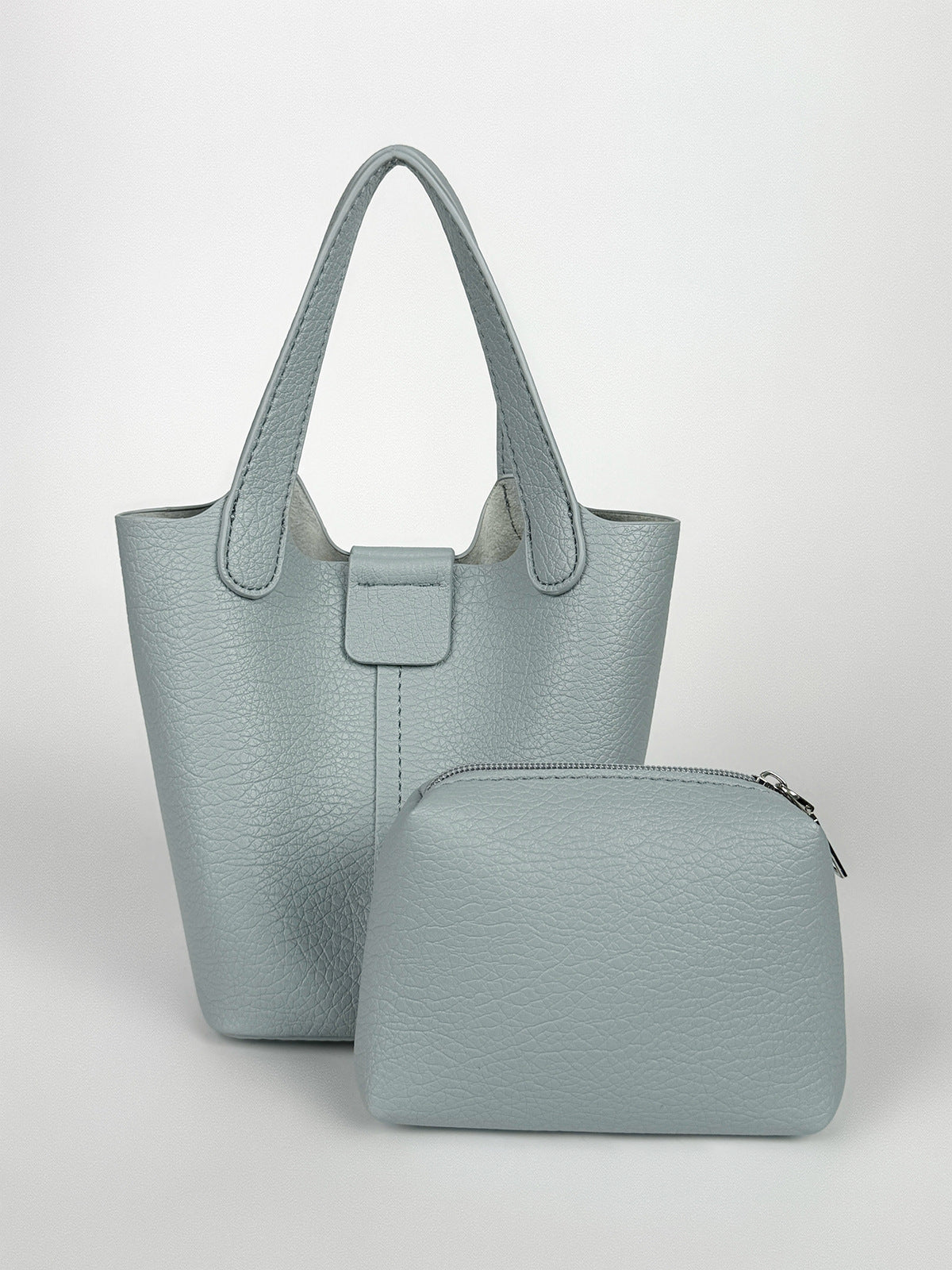 Trendy Soft PU Leather Bucket - DippedShop Wholesale - #4323