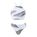 Feather Print Swimwear - DippedShop Wholesale - #8099