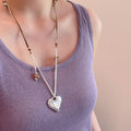 Heart Pendant Adjustable Necklace - DippedShop Wholesale - #2803