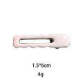 Sweet Color Block No Crease Hair Clip 6W6HCP1640