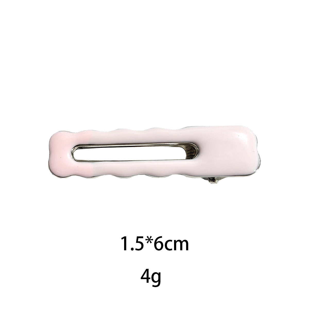 Sweet Color Block No Crease Hair Clip 6W6HCP1640